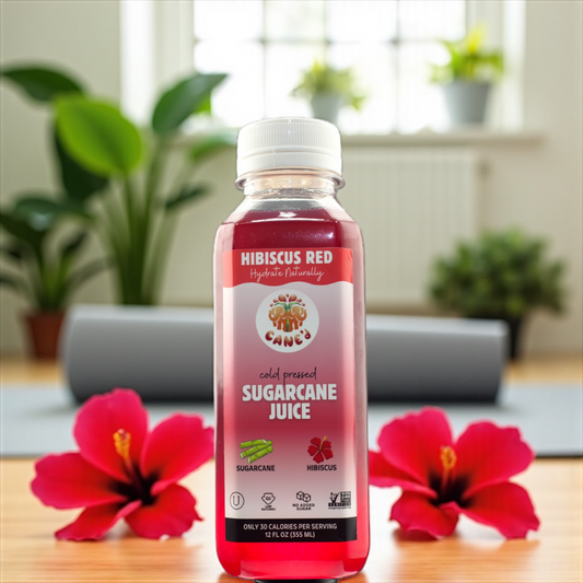 HIBISCUS RED | Cold Pressed Sugarcane Juice